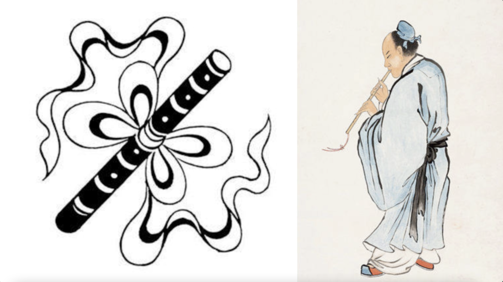 Eight Immortals Symbol: Fish Drum & Flute (3/4) 4 韩湘子