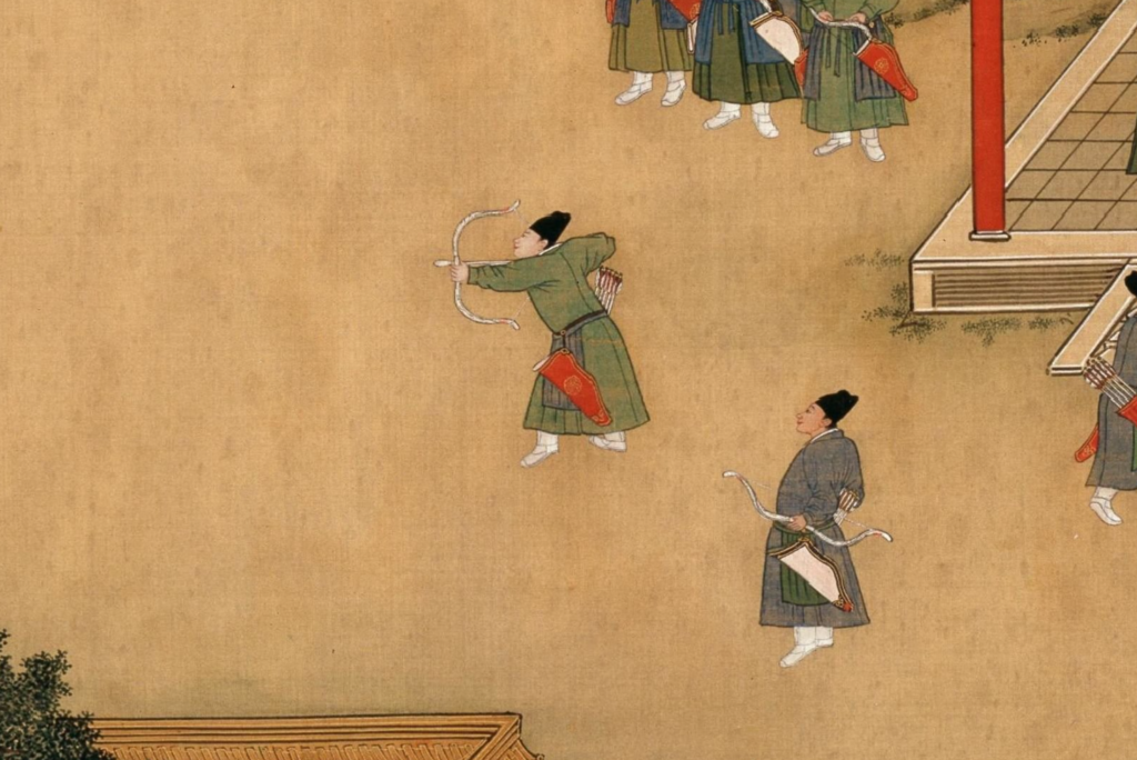 Zhuangzi: The Secret of Archery Upon Cliff 1 明宣宗行乐图